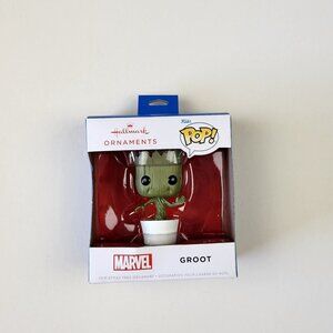 NWT Hallmark Funko Pop! Marvel Groot Christmas Ornament